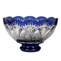 Waterford Jim O'Leary Cobalt Seahorse 10" Bowl